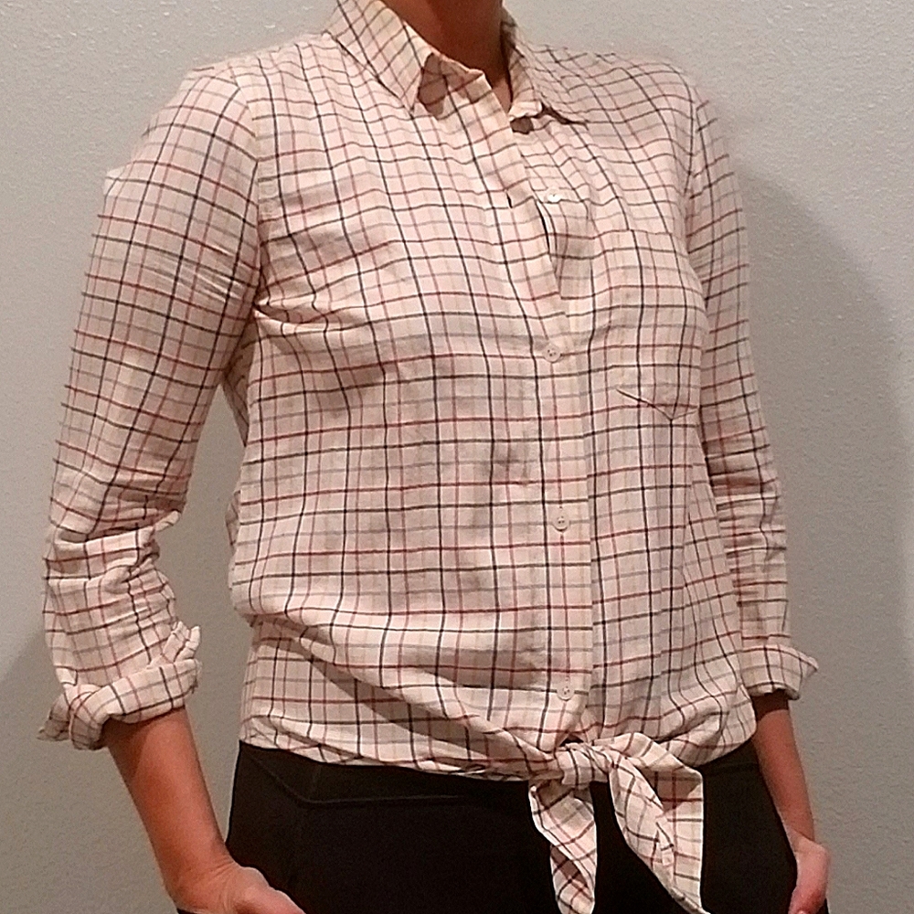 Madewell cotton button-down shirt